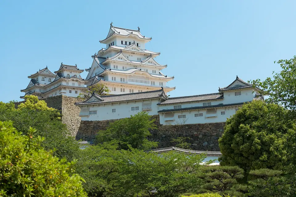 姫路城の風景