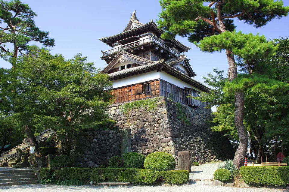 丸岡城の風景