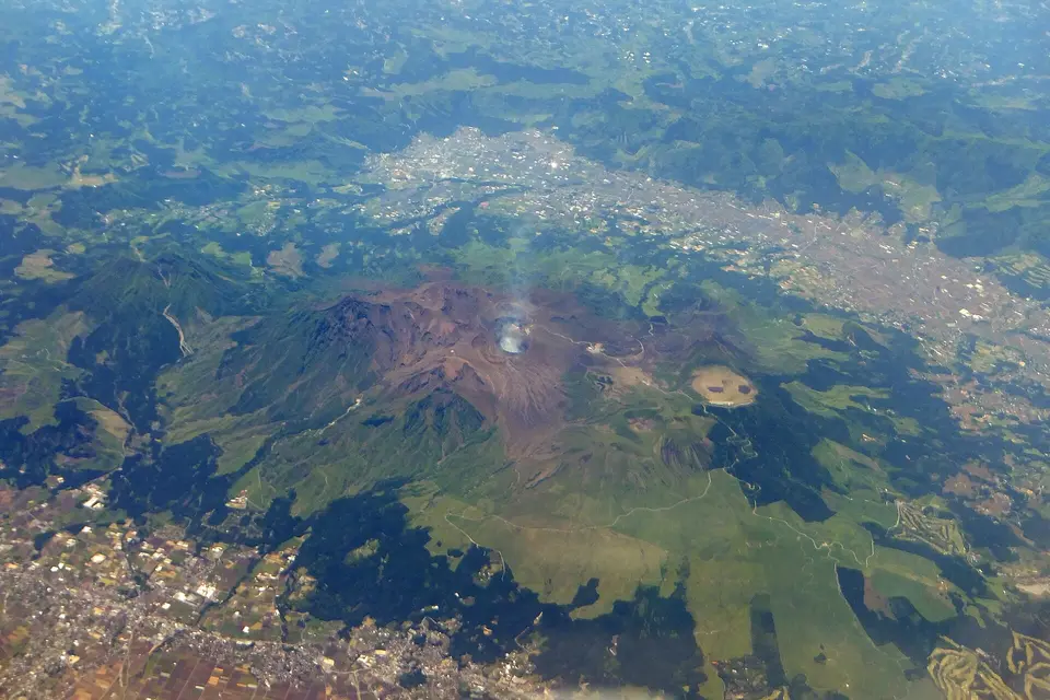 阿蘇山・草千里の風景