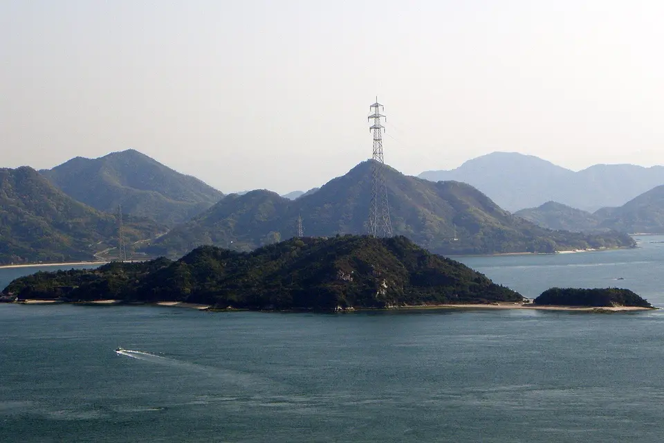 大久野島の風景