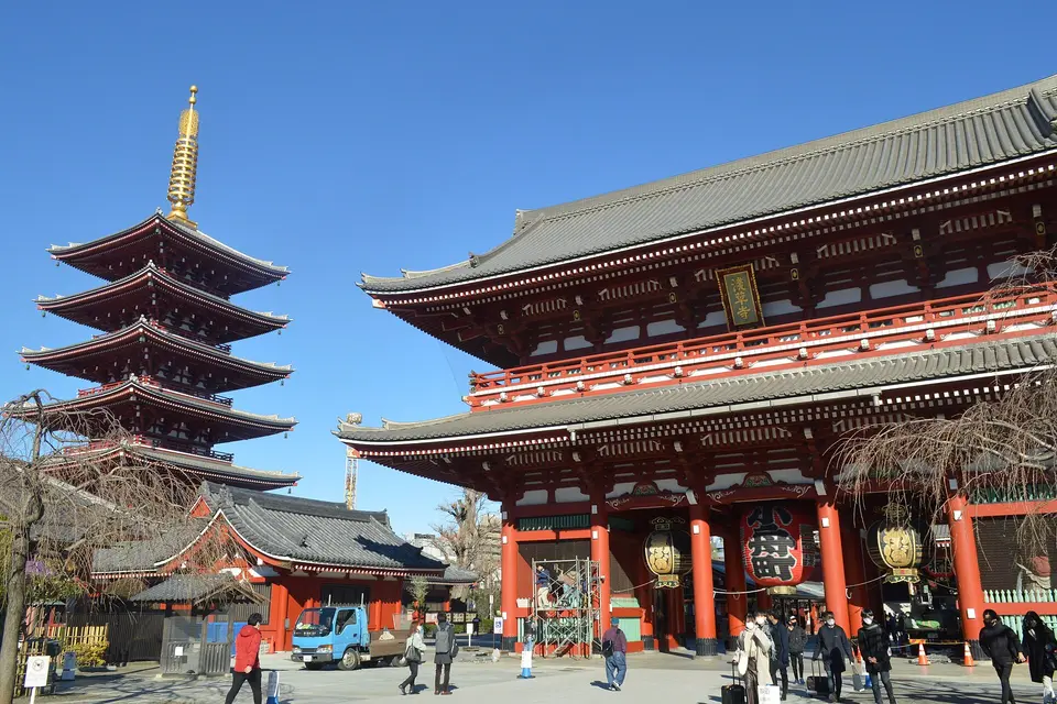 浅草寺の風景