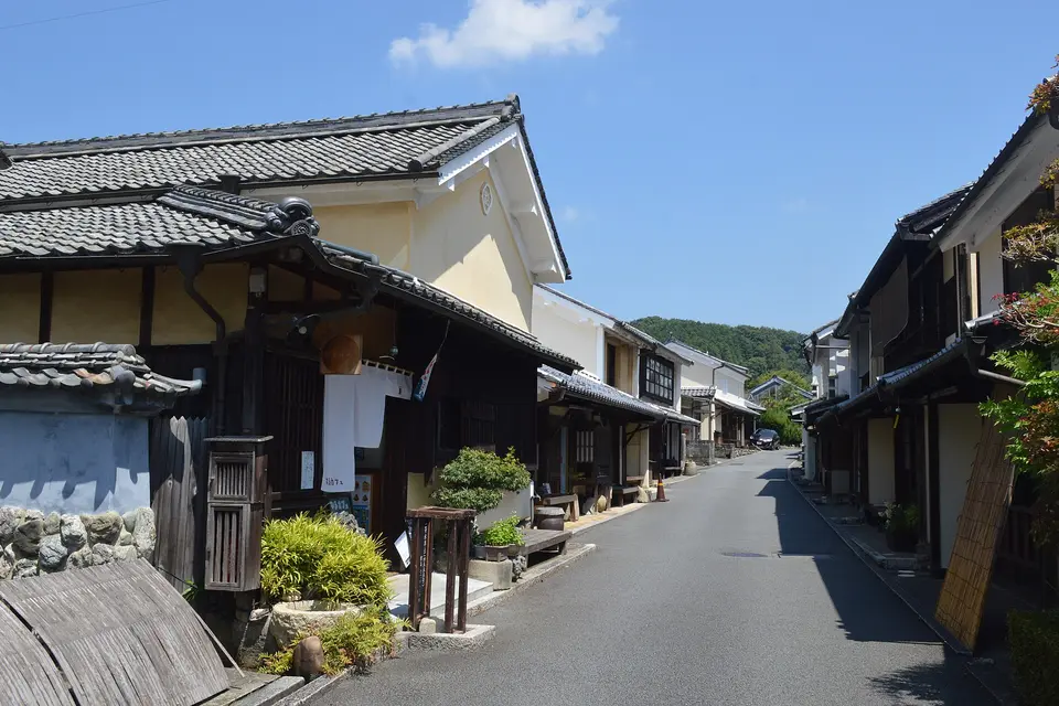 内子の町並みの風景